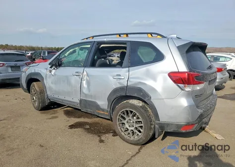 2022 Subaru Forester Wilderness из США, поврежденный, VIN JF2SKAMC6NH477555